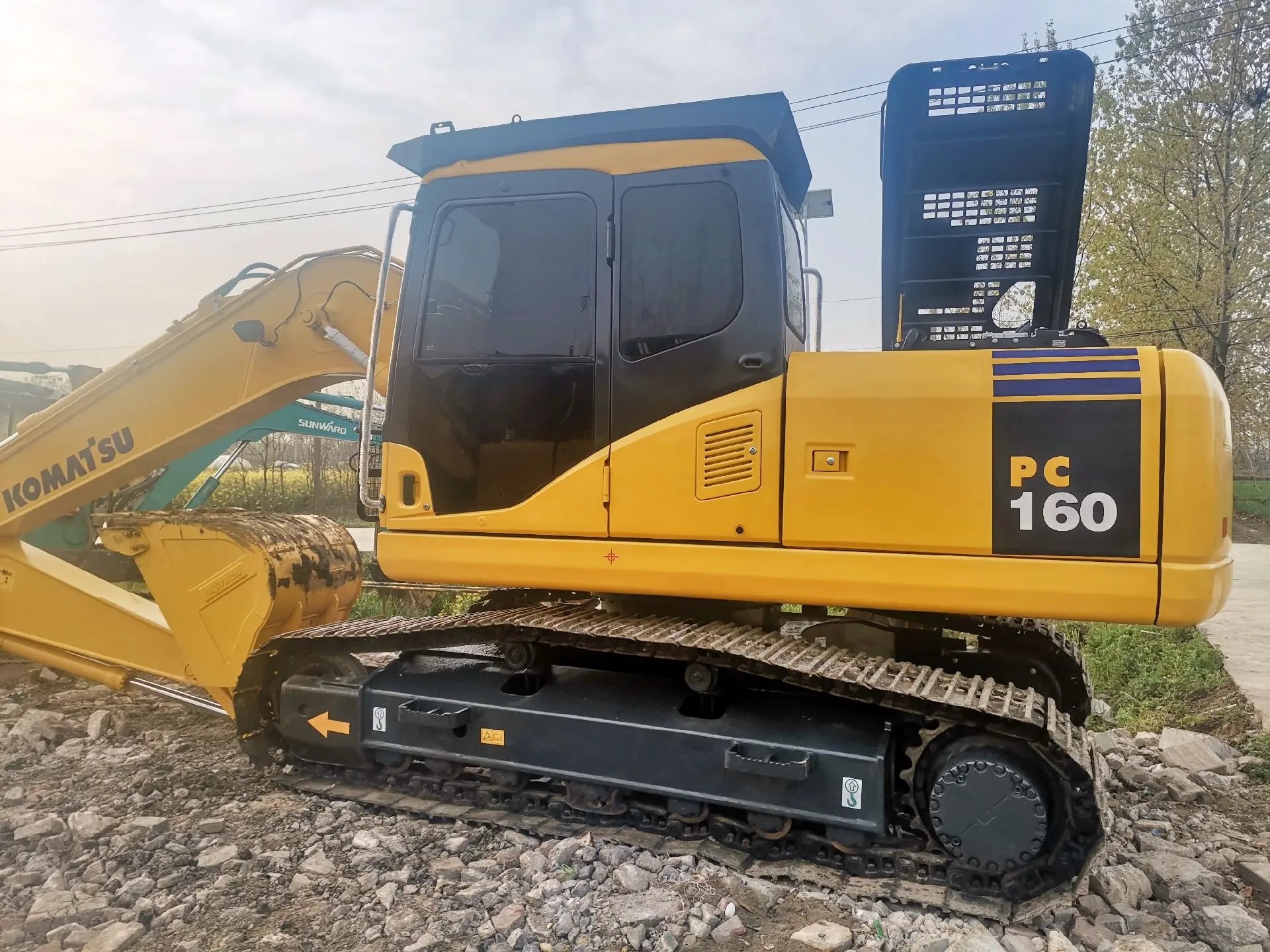 Used Komatsu excavator 2022 Komatsu PC160-7