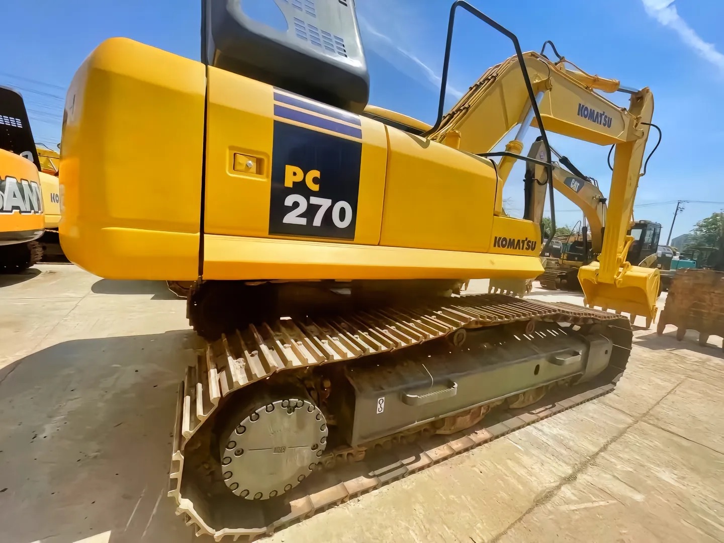 Used Komatsu excavator 2022 Komatsu PC270-7