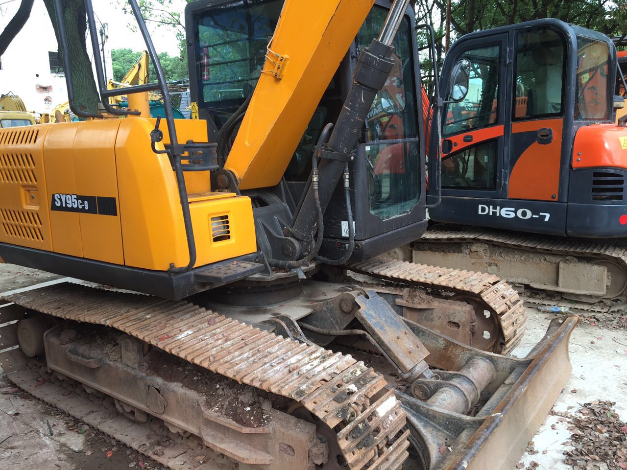 Is it better to rent or buy a used digger?