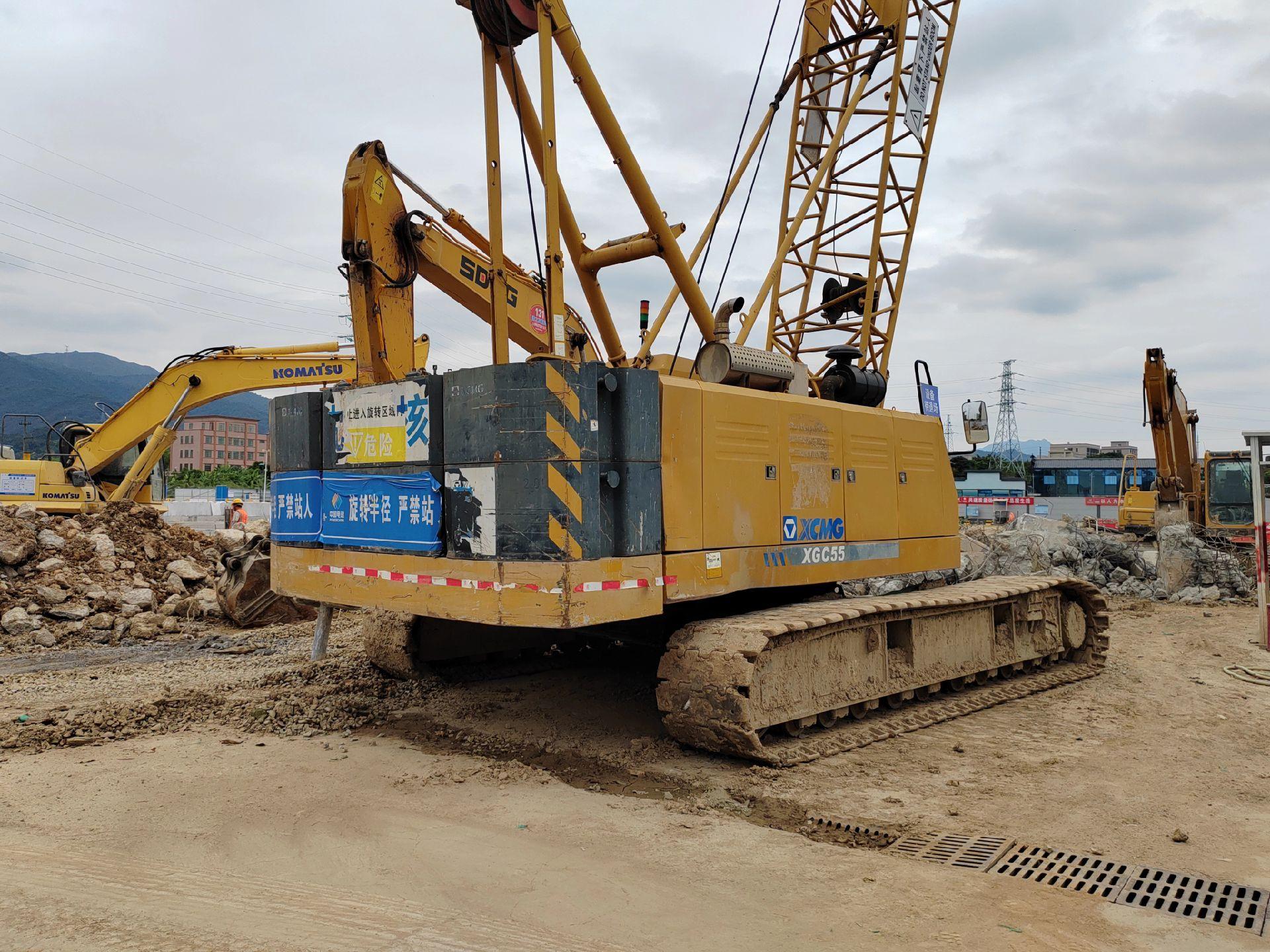 Used XCMG Crawler Crane 2020 XCMG XGC55
