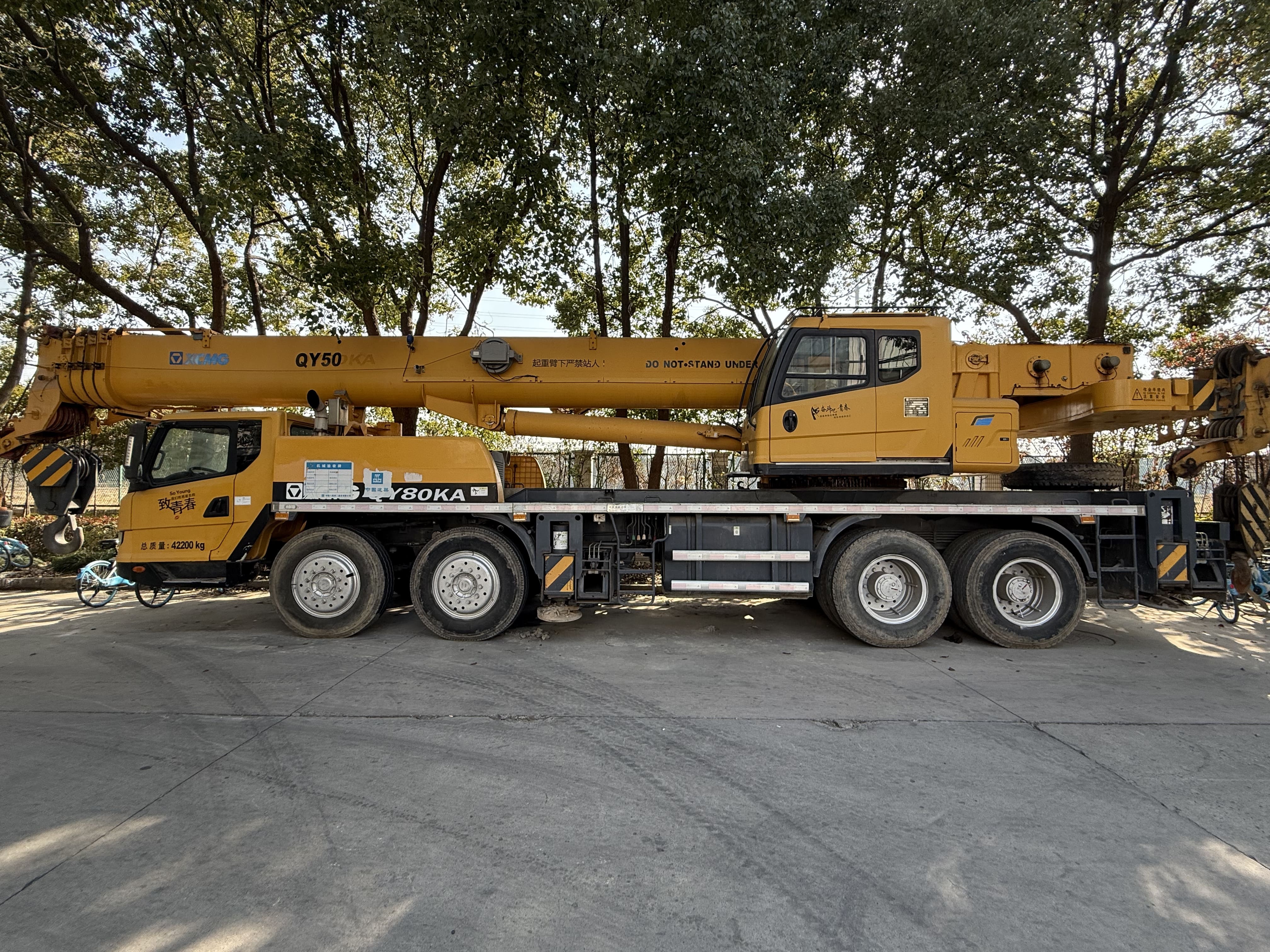 Used XCMG mobile crane 2018 XCMG 50KA