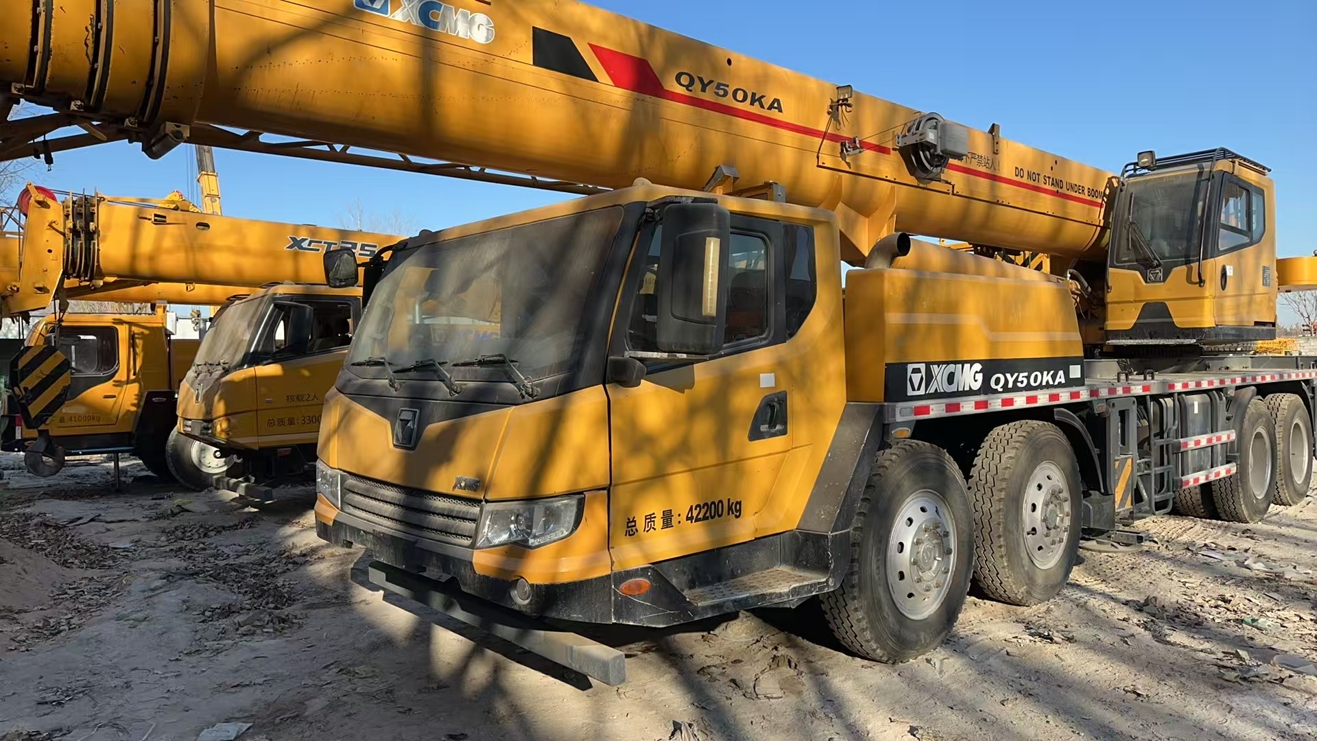 Used XCMG mobile crane 2016 XCMG QY50KA