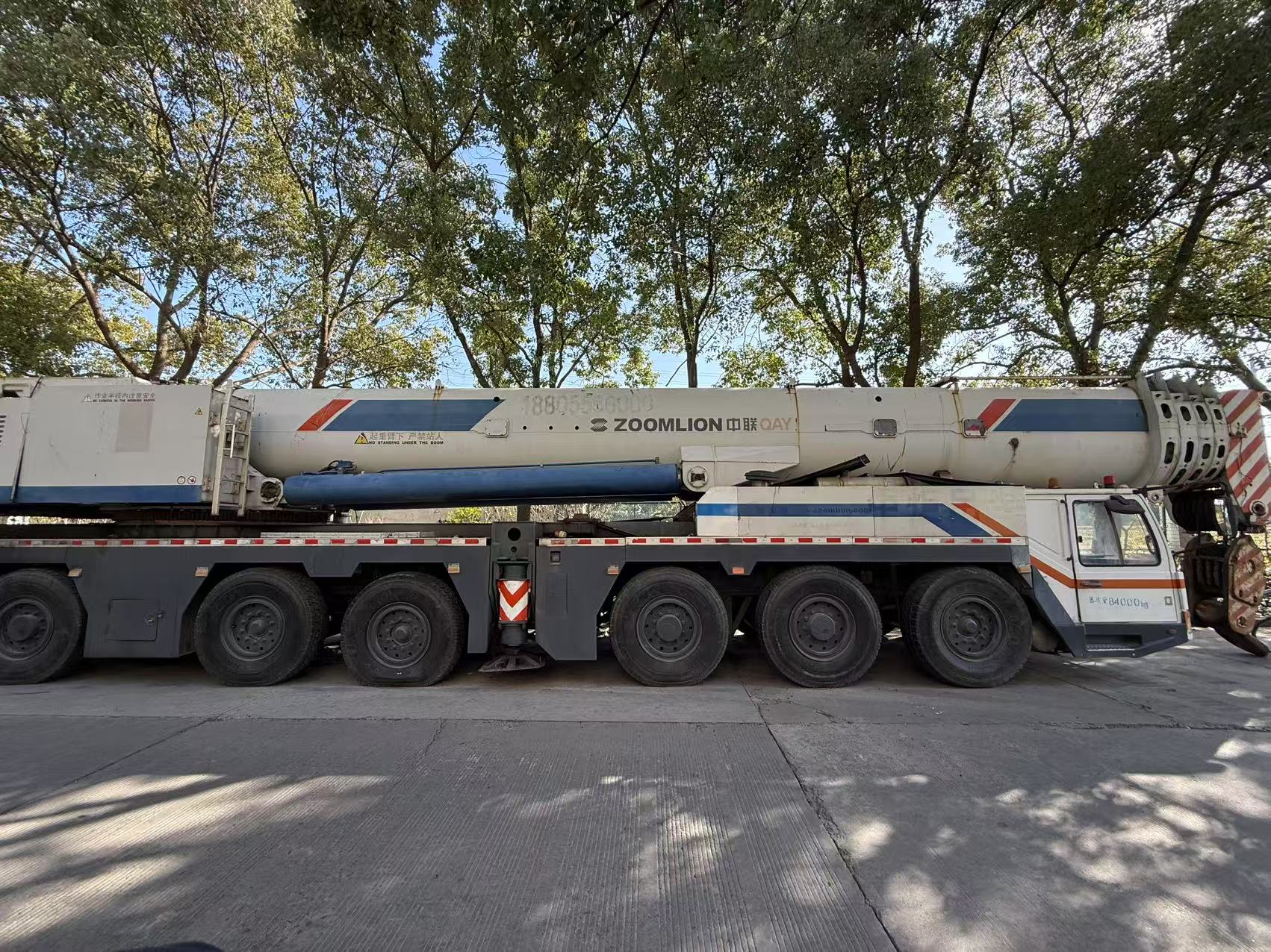 Used Zoomlion mobile crane 2010 ZOOMLION ZAT 3500V